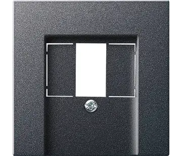 Gira Abdeckung für TAE und USB System 55 anthrazit matt (027628)
