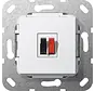 Lautsprecheranschluss 1fach weiß glänzend (569203)