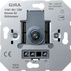 Gira Drehdimmer 100-1000 Watt (118100)