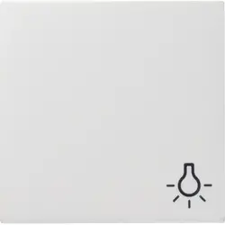 Gira Wippe symbol Licht System 55 weiß glänzend (028503)