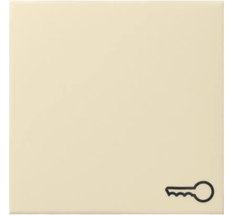 Wippe symbol Tür System 55 creme glänzend (028701)