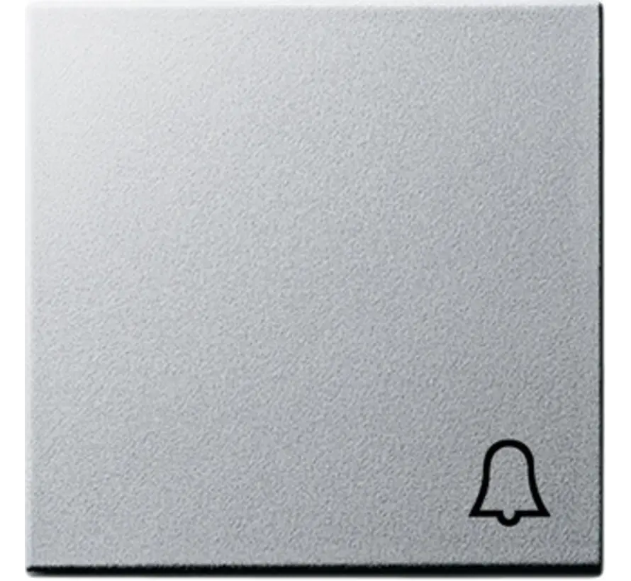 Wippe symbol Klingel System 55 aluminium matt (028626)