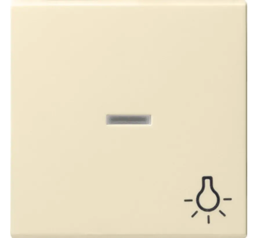 Wippe Kontrollfenster symbol Licht System 55 creme glänzend (067401)