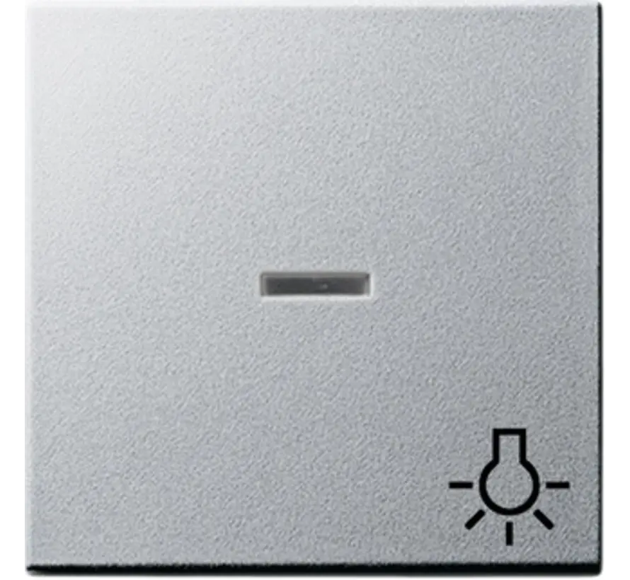 Wippe Kontrollfenster symbol Licht System 55 aluminium matt (067426)