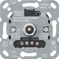 Gira Drehdimmer Universal LED Komfort 3-100 Watt (245500)