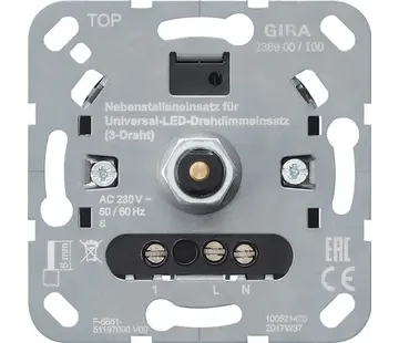 Gira Nebenstelleneinsatz 3-draht für Universal LED Dimmer (238900)