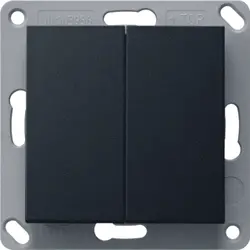 Gira Bluetooth Wandsender 2-fach schwarz matt (2462005)