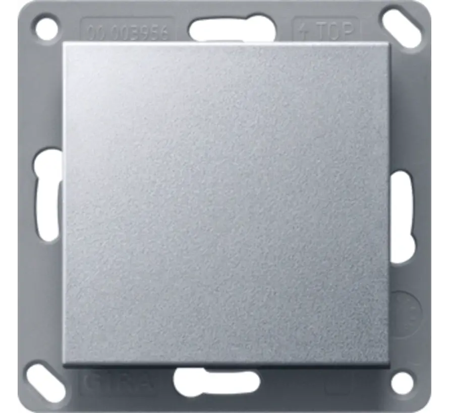 Bluetooth Wandsender 1-fach aluminium matt (246126)