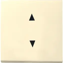 Gira Wippe Pfeilsymbole System 55 creme glänzend (861601)