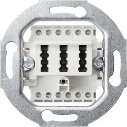 Gira TAE-Anschlussdose TAE 2 x 6/6 NFF weiß (003202)