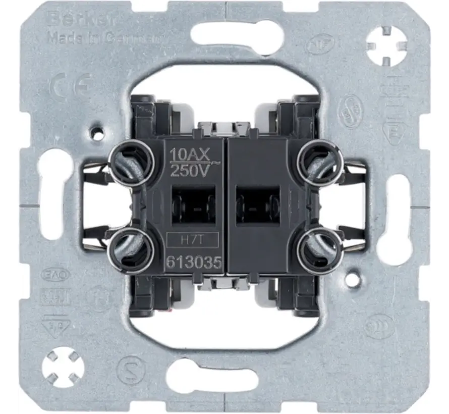 Serienschalter 10A ohne Krallenbefestigung (613035)