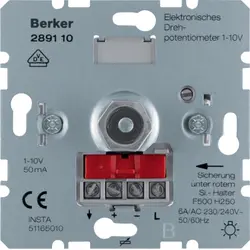 Berker Drehpotentiometer 1-10 V (289110)