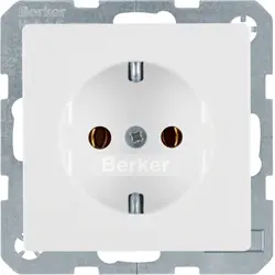 Berker Schuko-Steckdose Q1/Q3/Q7 weiß (47436089)