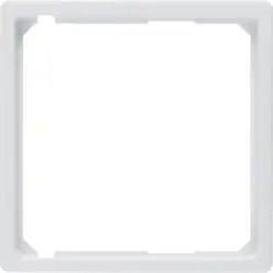 Berker Zwischenring für Zentralplatte Q1/Q3/Q7 weiß (11096089)