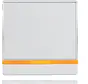 Wippe großes Beschriftungsfeld Kontrollfenster Q1/Q3/Q7 weiß (16966089)