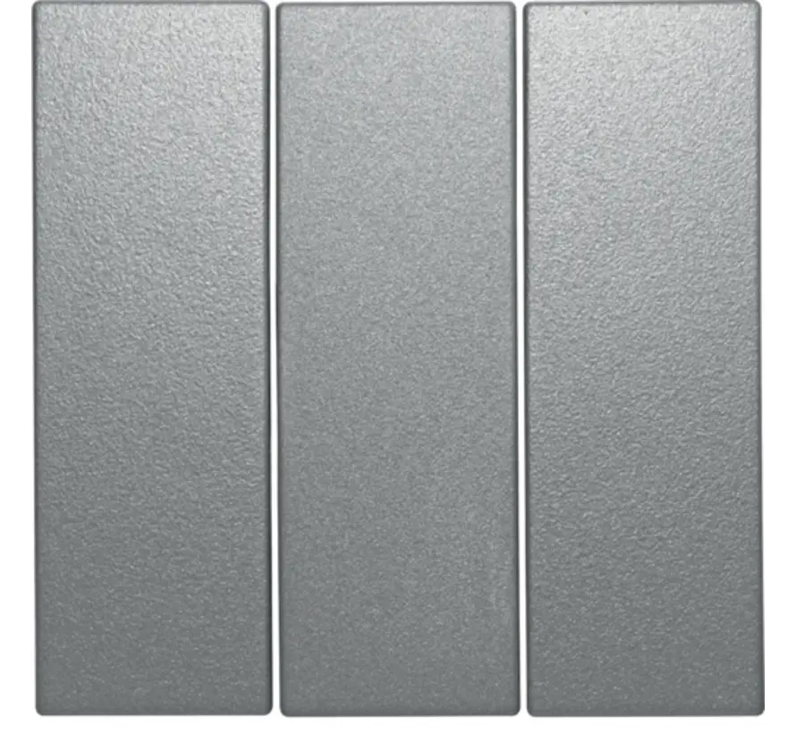 Wippe 3-fach S1/B3/B7 aluminium matt (16651404)