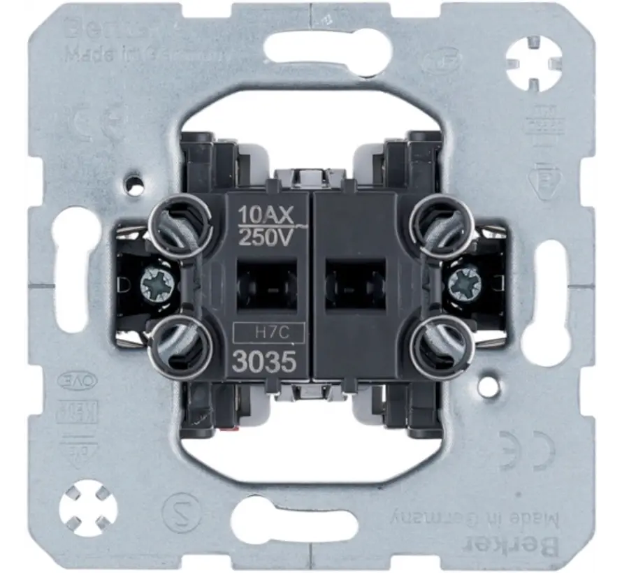 Serienschalter 10A mit Krallenbefestigung (3035)