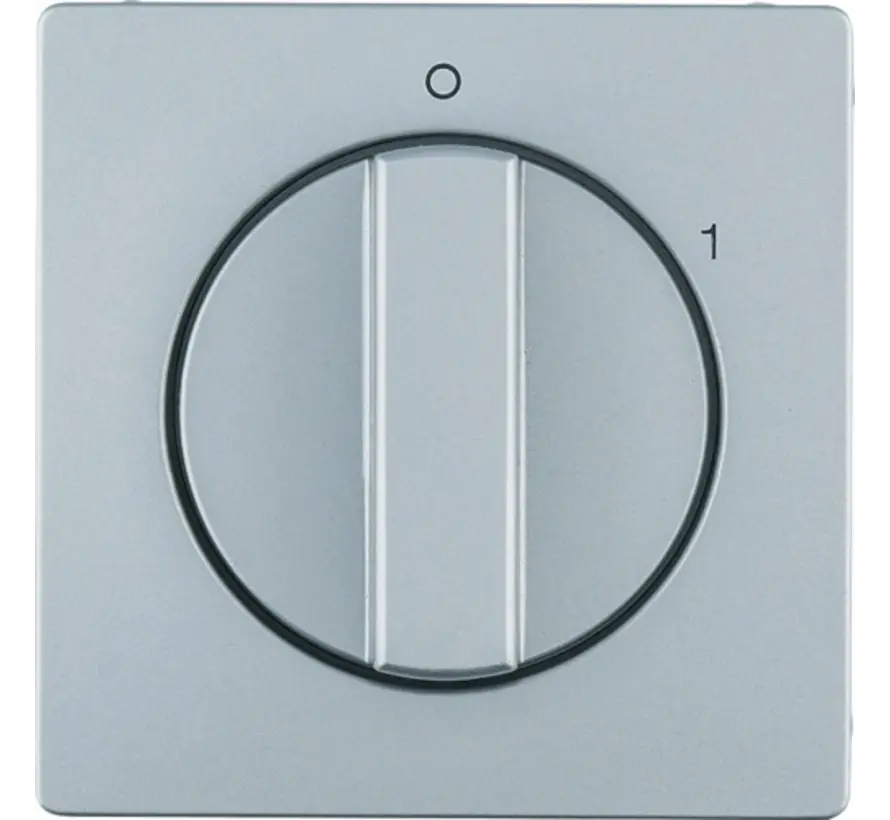 Drehknopf für Ein/Aus-Drehschalter mit Aufdruck 0-1 Q1/Q3/Q7 aluminium (11506084)
