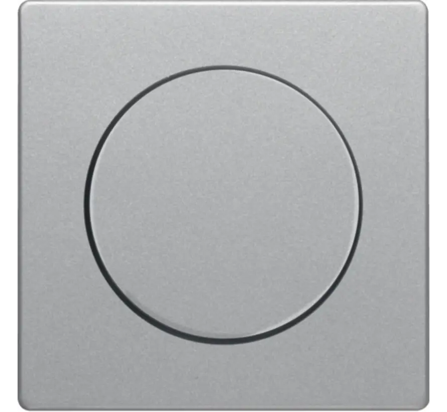 Dimmerbedienaufsatz Drehdimmer Q1/Q3/Q7 aluminium (11376084)