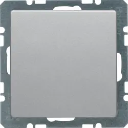 Berker Blindabdeckung mit Tragplatte ohne Befestigungskrallen Q1/Q3/Q7 aluminium (10096084)