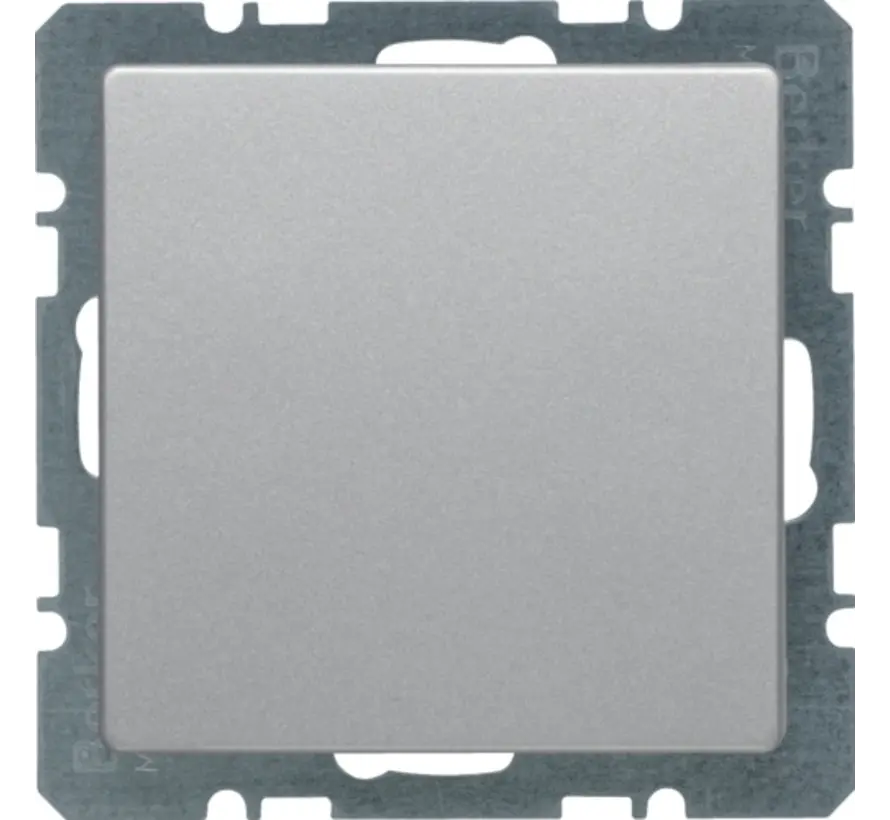 Blindabdeckung mit Tragplatte ohne Befestigungskrallen Q1/Q3/Q7 aluminium (10096084)