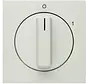 Drehknopf für Ein/Aus-Drehschalter mit Aufdruck 0-1 S1/B3/B7 weiß glänzend (11508989)