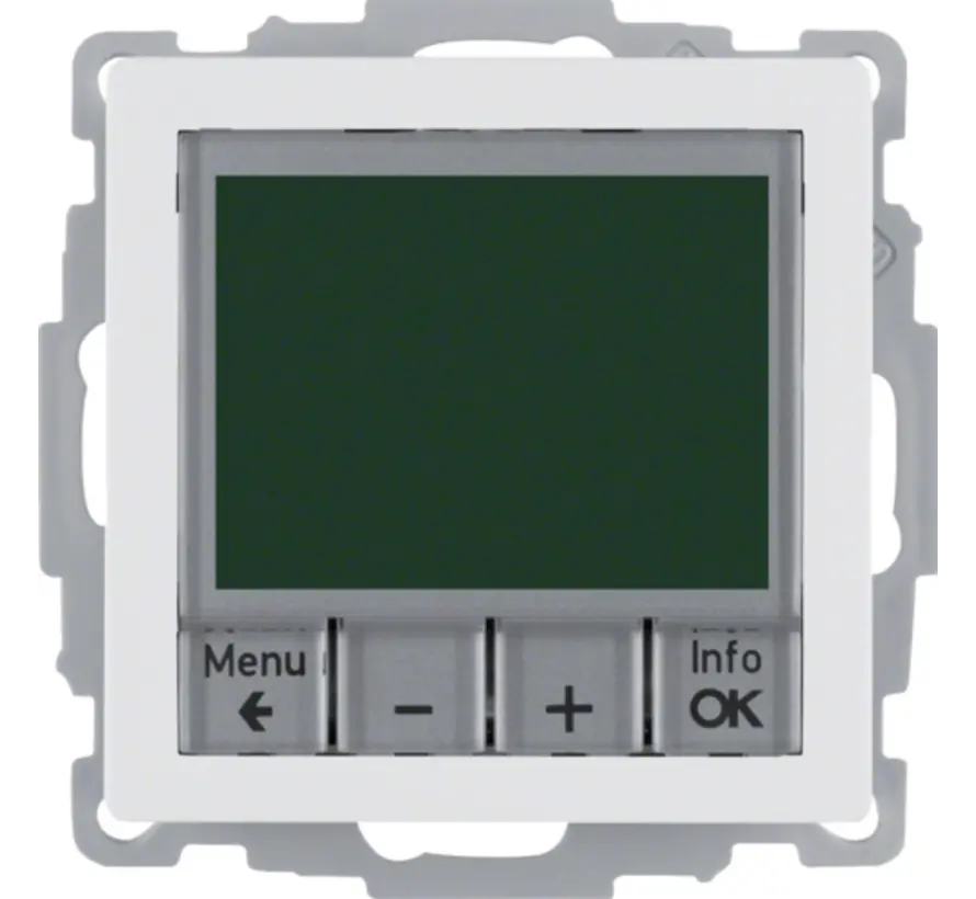 Thermostat mit Display Schließer Q1/Q3/Q7 weiß (20446089)