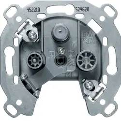 Berker Antennenanschlussdose Radio/TV/Satellit (452210)