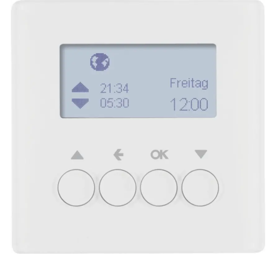 Jalousie-Schaltuhr-Aufsatzmodul Q1/Q3/Q7 weiß (85741129)