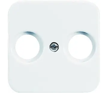 Busch-Jaeger Zentralplatte Antennen / Koaxial Steckdose Reflex SI (2531-214)