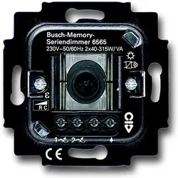 Busch-Jaeger Tastdimmer 2-fach 2x 45-315 Watt (6565 U)