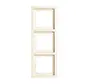 Abdeckrahmen 3-fach Future Linear creme (1723-182K)