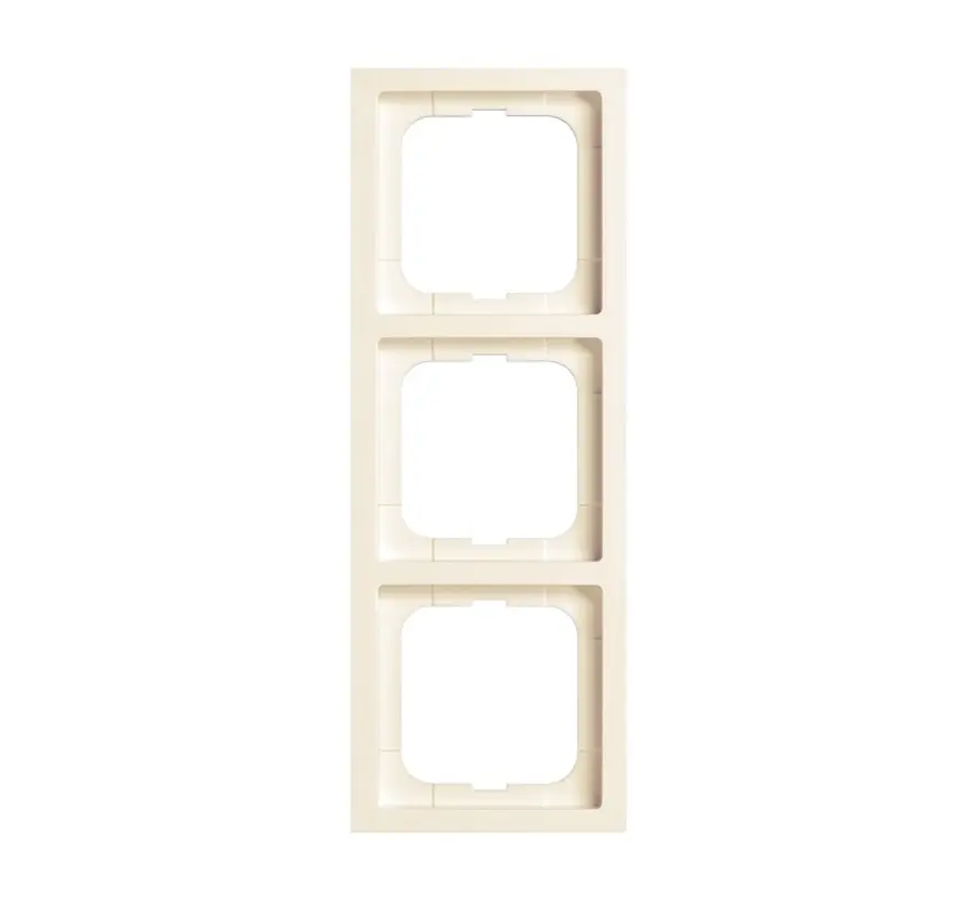 Abdeckrahmen 3-fach Future Linear creme (1723-182K)