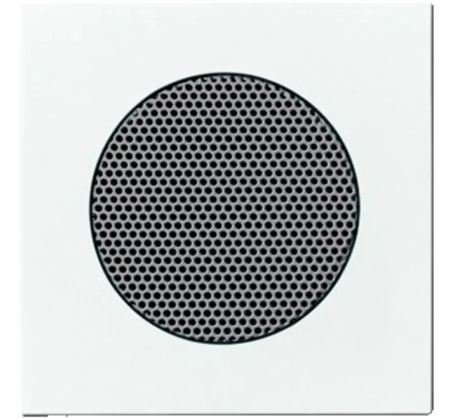 Zentralplatte für Lautsprecher studioweiß (8253-84)