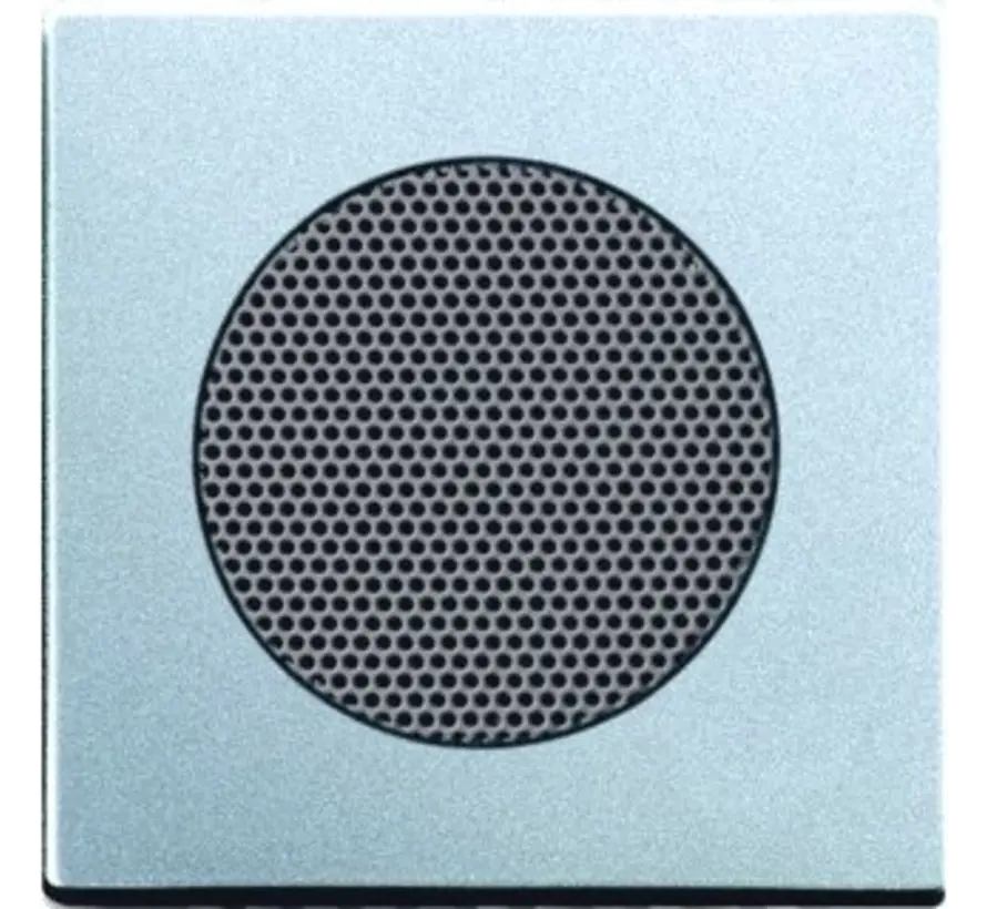 Zentralplatte für Lautsprecher alusilber matt (8253-83)