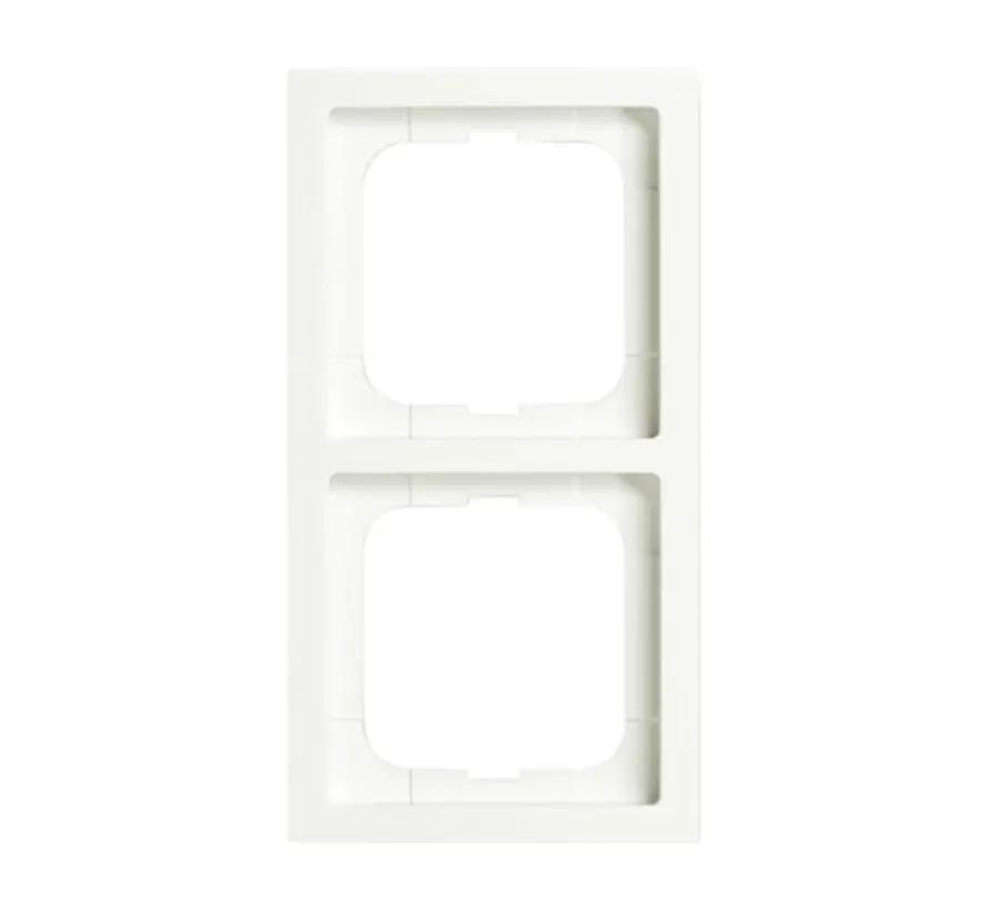 Abdeckrahmen 2-fach Future Linear studioweiß matt (1722-884K)