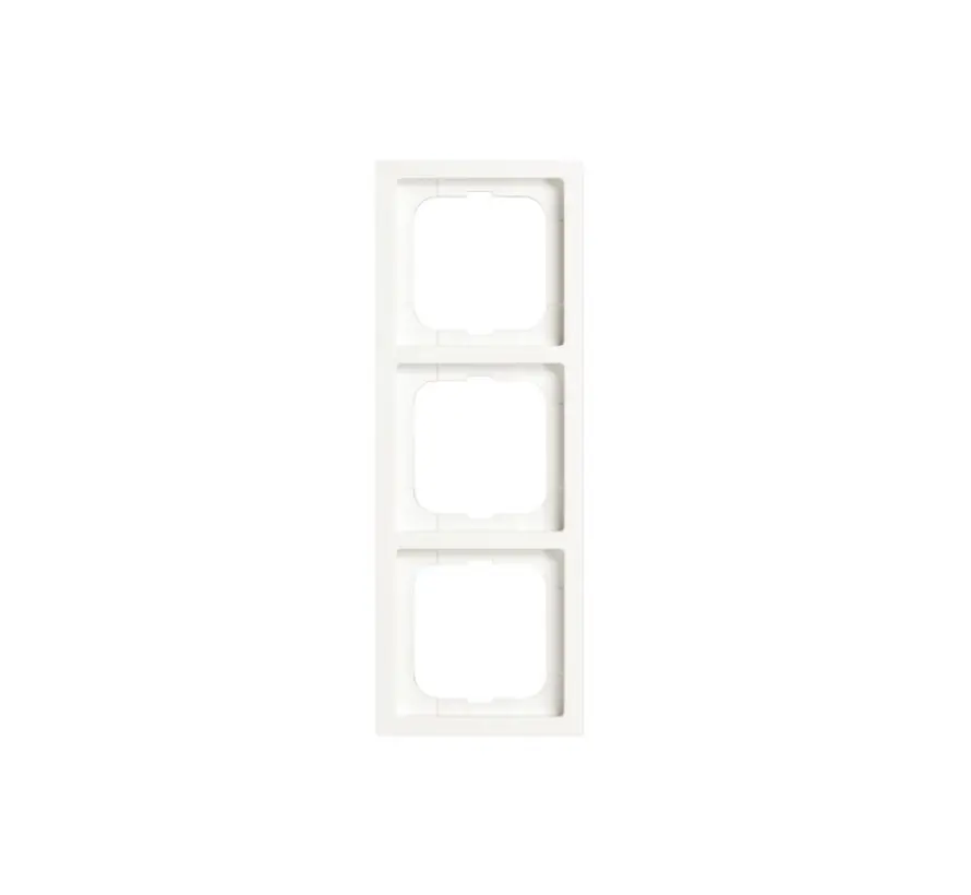 Abdeckrahmen 3-fach Future Linear studioweiß matt (1723-884K)