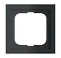 Abdeckrahmen 1-fach Future Linear schwarz matt (1721-885K)