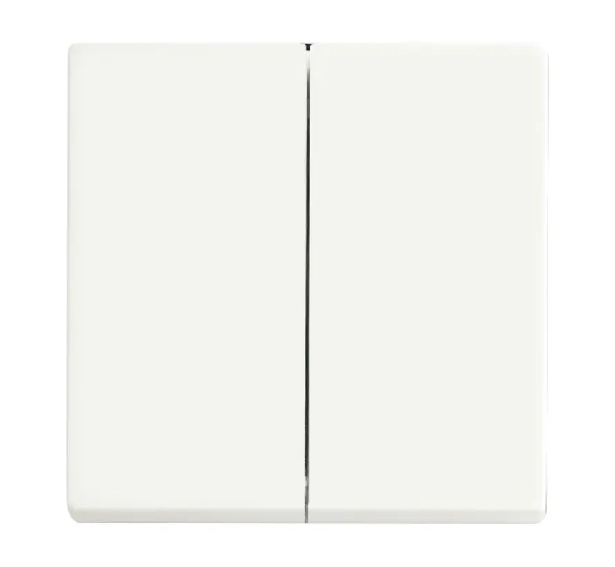 Wippe 2-fach Future Linear studioweiß matt (1785-884)