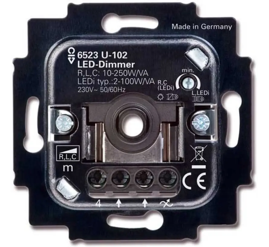 Drehdimmer Universal LED 2-100 Watt (6523 U-102)