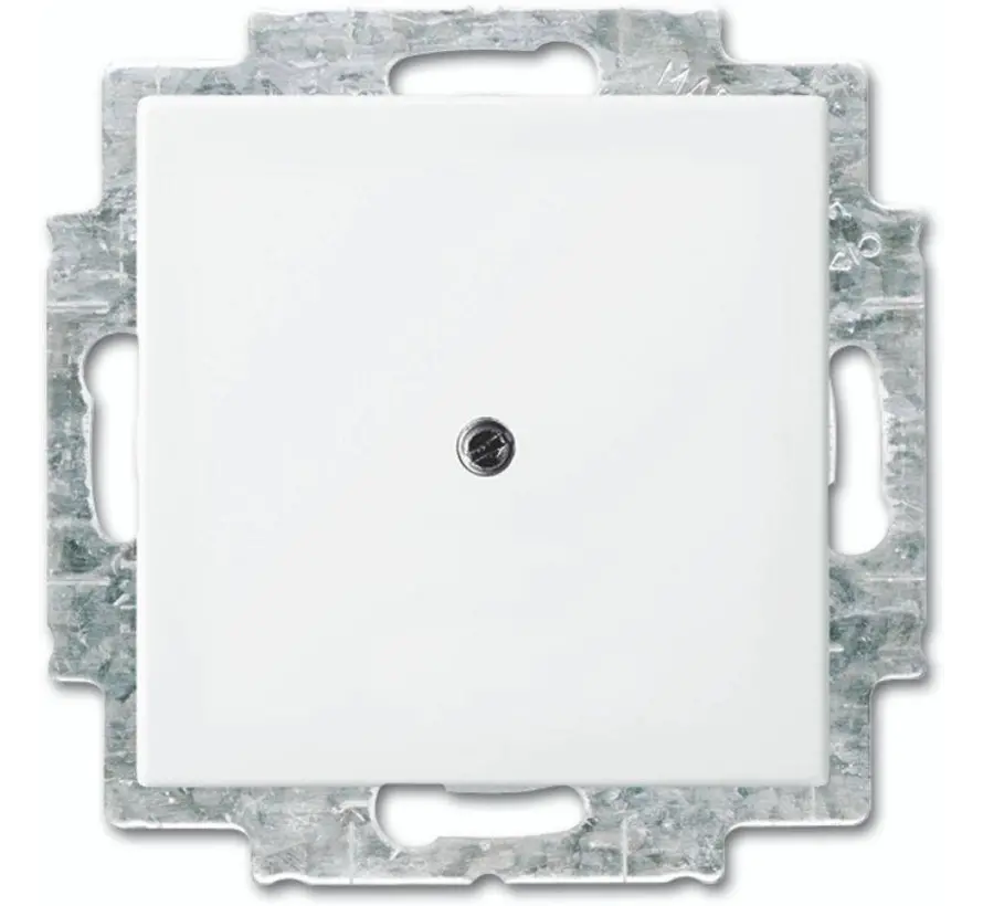 Blindabdeckung mit Tragring Balance SI weiß glänzend (2538-914)