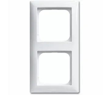 Busch-Jaeger Abdeckrahmen 2-fach Balance SI weiß glänzend (1722-914)