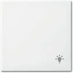 Busch-Jaeger Wippe symbol Licht Balance SI weiß glänzend (2520 LI-914)