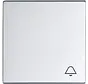 Wippe symbol Klingel Future Linear alusilber (2520 KI-83)