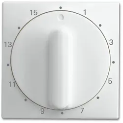 Busch-Jaeger Drehgriff Zeitschalter 15 Minuten Balance SI weiß glänzend (1770-914-103)