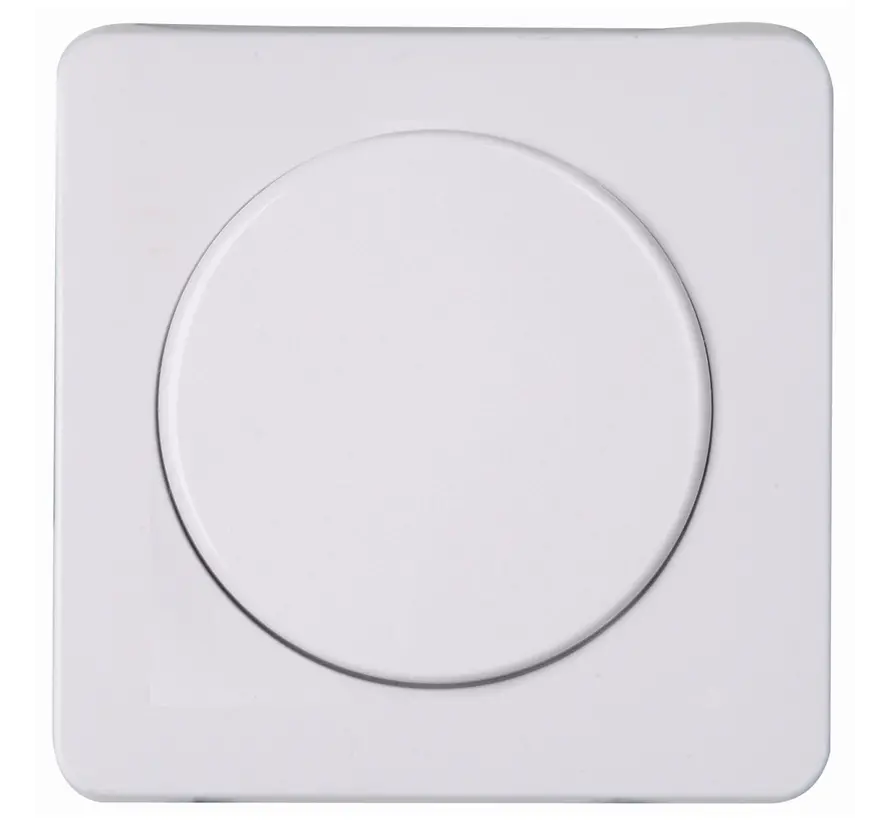 Dimmerbedienaufsatz Drehdimmer HK02 Milano arktisweiß (328813005)