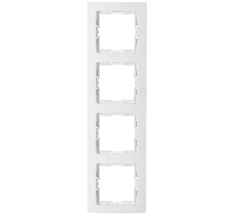 Abdeckrahmen 4-fach HK05 Paris arktisweiß (308702000)