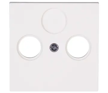 Kopp Zentralplatte Antennen / SAT Steckdose HK07 Athenis weiß (490929005)