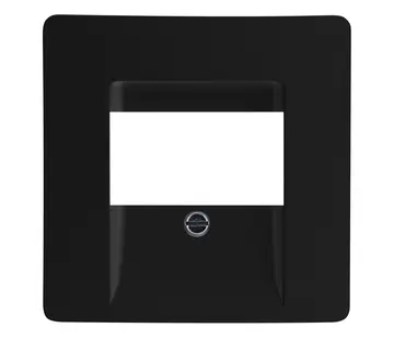 Kopp Zentralplatte USB/TAE/Lautsprecher HK05 Paris schwarz matt (326050004)