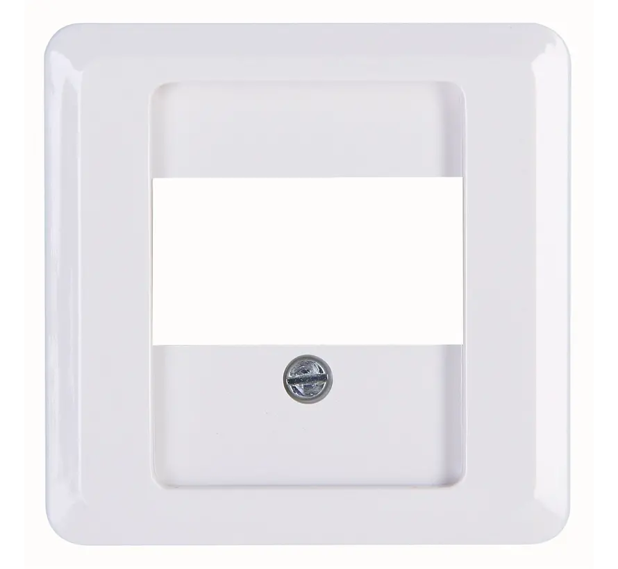 Zentralplatte USB/TAE/Lautsprecher HK02 Milano arktisweiß (358113005)